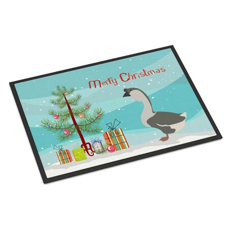 Carolines Treasures African Goose Christmas Indoor or Outdoor Mat - 18 x 27 in. BB9266MAT